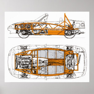 Poster Recouvrement de l'exocet/Na Miata