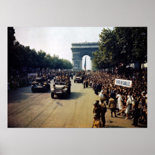 Poster Recouvrement de victoire de 2ÈME GUERRE MONDIALE,