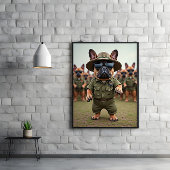 Poster Recruteurs d'attention : Barrés Dans La Forme