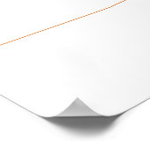 Poster Rectangle incliné (Coin)