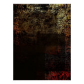 Poster Rectangles rustiques (Devant)