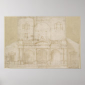 Poster Recto : Design architectural (Villa Madama) (Devant)