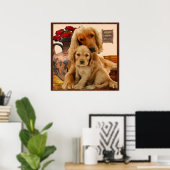 Poster Récupérateur Labrador (Bureau à domicile)