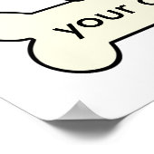 Poster Récupérateur Labrador personnalisé (Coin)