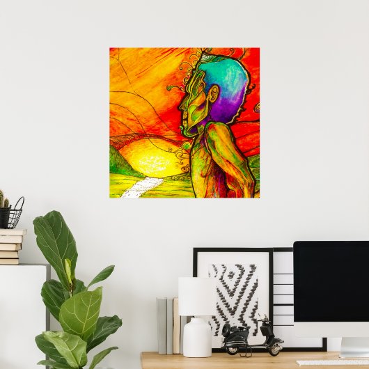 Poster Récupération (Bureau à domicile)