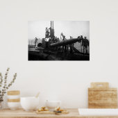 Poster Récupération d'une torpille (Cuisine)