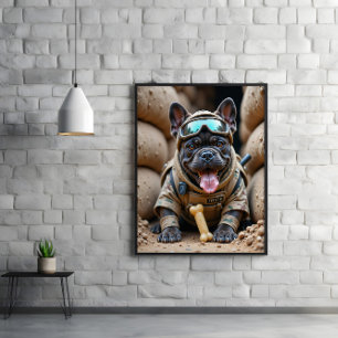 Poster Récupérer six rapports : os dans la main