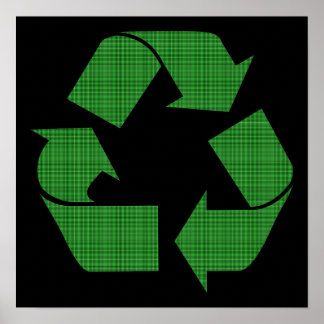 Poster recyclage de plaid