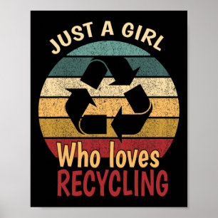 Poster Recyclage des jours des terres