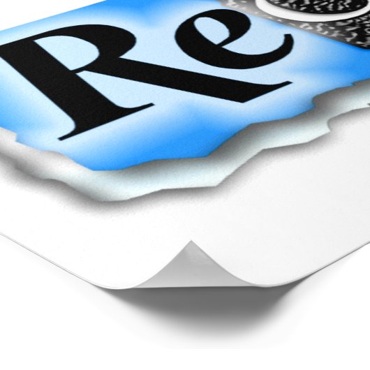 Poster : "RECYCLE" (Coin)