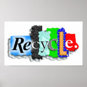 Poster : "RECYCLE" (Devant)