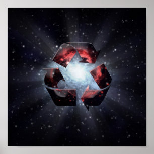 Poster Recycler (espace)
