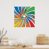 Poster Recycler l'art des signes (Cuisine)