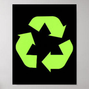 Poster Recycles Terre De l'environnement Durabilité Recyc