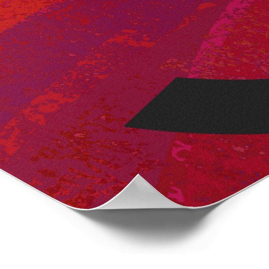 Poster Red 30 Dix Anniversaire (Coin)