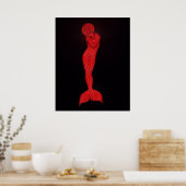 Poster Red Absinthe (Cuisine)