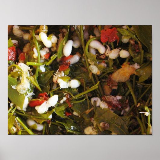 Poster Red Ant Egg Salad ... Thai Street Food (Devant)