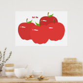 Poster Red Apple (Cuisine)