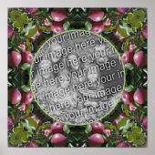 Poster Red Apples Nature Art Frame Créez votre propre pho (Devant)