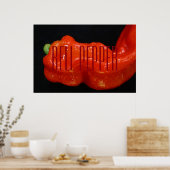 Poster Red Bell Pepper (Cuisine)