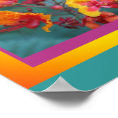 Poster Red Bird of Paradise (Coin)