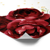 Poster Red Blonde Hair Princess Bienvenue (Coin)