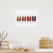 Poster Red Bottoms Stilettos chaussures talons collection (Cuisine)