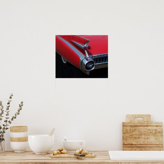 Poster Red Caddy (Cuisine)