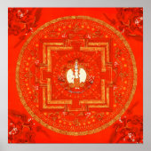 Poster Red Chenrezig (Devant)