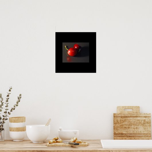 Poster Red Cherries (Cuisine)