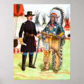Poster Red Cloud, chef des Sioux d'Oglala (Devant)
