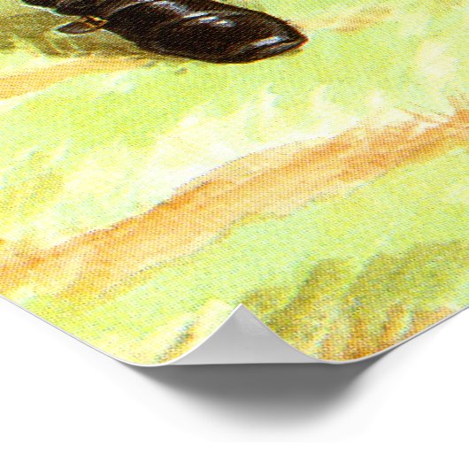 Poster Red Cloud, chef des Sioux d'Oglala (Coin)