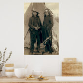 Poster Red Cloud et American Horse - 1891 (Cuisine)