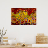 Poster Red Crayola Jasper (Cuisine)
