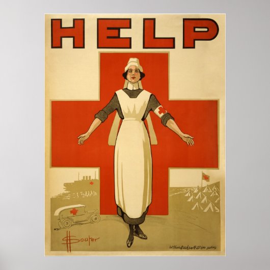 Poster Red Cross (Devant)