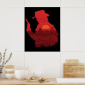 Poster Red Dead The Outlaw (Cuisine)