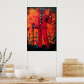 Poster Red Dealer (Cuisine)