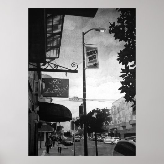 Poster Red Devil Lounge (Devant)