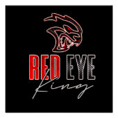 Poster Red Eye King (Devant)