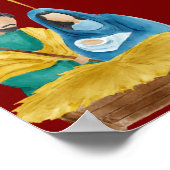 Poster Red Festive Christmas Church Event Promo (Coin)