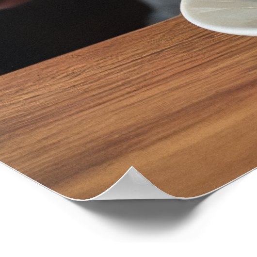 Poster Red Flannel Frenchie : Brew and Buzz (Coin)