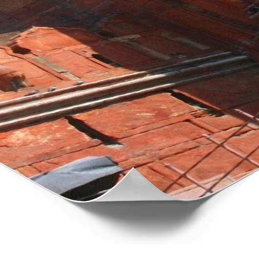 Poster red fort delhi (Coin)