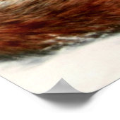 Poster RED FOX peinture par DiDi (Coin)