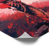 Poster Red Geisha (Coin)