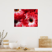 Poster Red Gerberas, S Cyr (Cuisine)