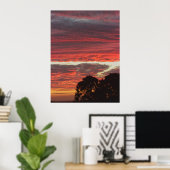 Poster Red Gully Skies (Bureau à domicile)