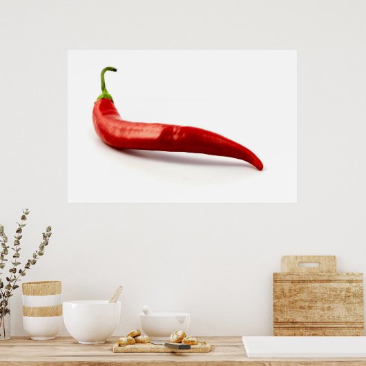 Poster Red Hot Chili Pepper (Cuisine)