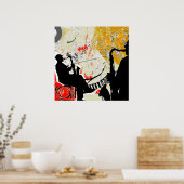 Poster Red Hot Jazz (Cuisine)