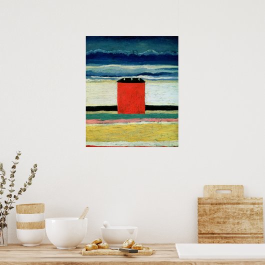 Poster Red House (Cuisine)