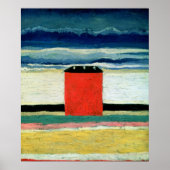 Poster Red House (Devant)